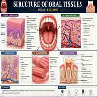 Structure of oral tissues