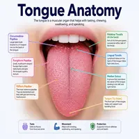 Tongue anatomy