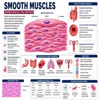 Smooth Muscles: Structure, Function, and Key Facts